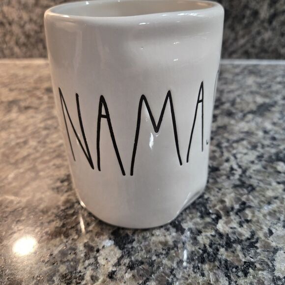 Rae Dunn Other - Rae Dunn “NAMASTE” Mug White W/ Black Letters Artisian Collection By Magenta